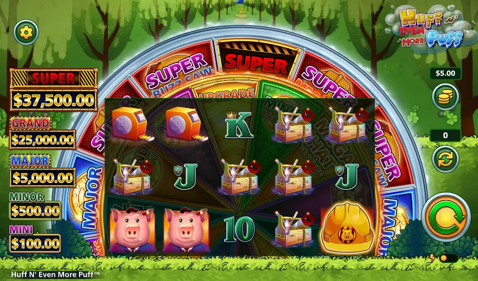 Huff n Even More Puff Demo Slot